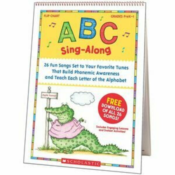 Scholastic FliPieceshartcd, Abc, Teach, Set SHS0439784395